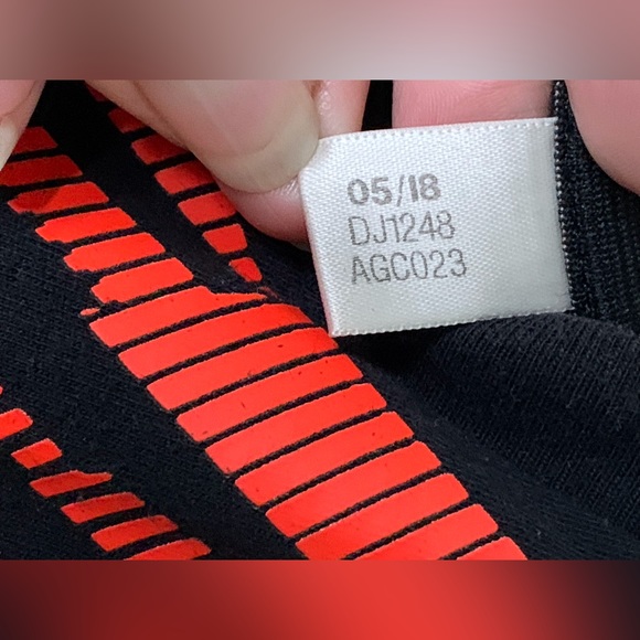 Adidas - Black And Red Print Predator Short Sleeve Tshirt - Picture 6 of 8